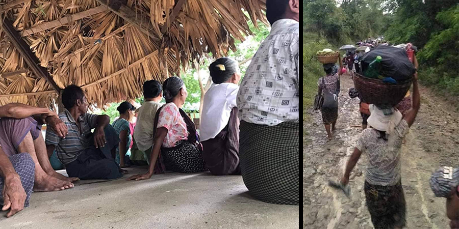 ပုလဲနှင့် ကနီတွင် စစ်ကောင်စီတပ်နှင့် ဒေသခံပြည်သူ့ကာကွယ်ရေးအဖွဲ့ တိုက်ပွဲဖြစ်ပွား