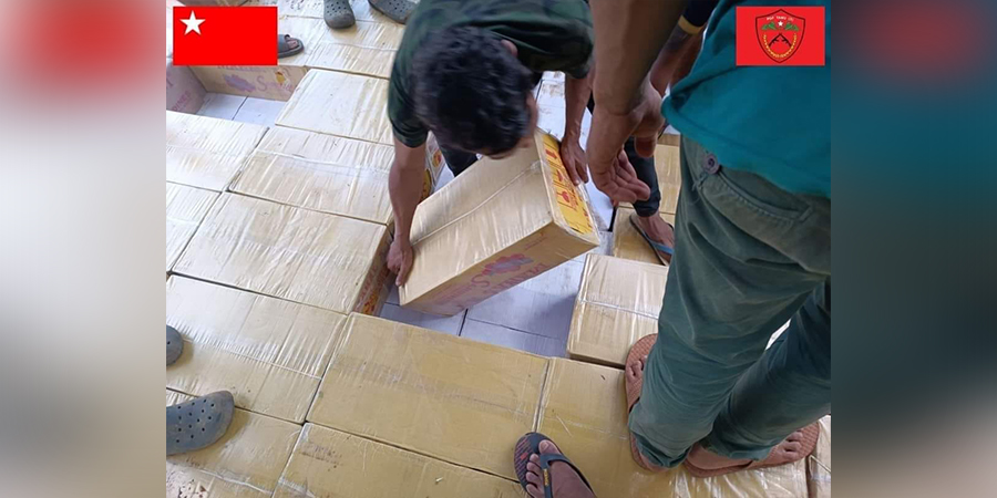 တမူး PDF က စစ်တပ်ထုတ်ကုန် ဒဂုန်ဘီယာဖာ ၂၀၀ ဖမ်းဆီးရမိ