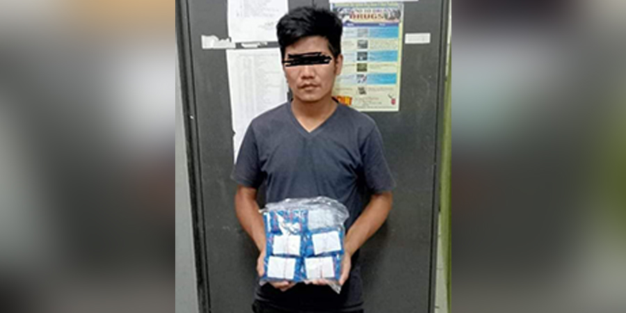 အိန္ဒိယတွင် ရူပီးငွေသိန်း ၆၀၀ ခန့်တန်ဖိုးရှိ စိတ်ကြွဆေးများနှင့်အတူ မြန်မာနိုင်ငံသားတဦး ဖမ်းဆီးခံရ