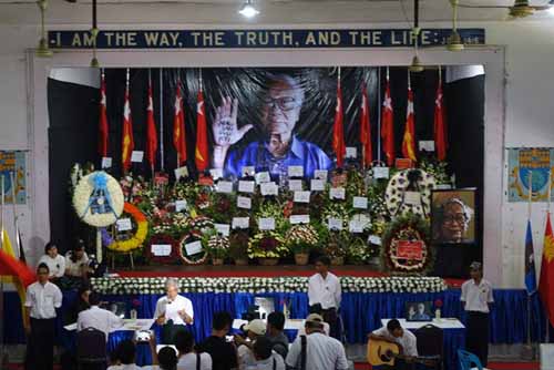 သတင္းစာဆရာႀကီး ဦး၀င္းတင္ ဂါရ၀ျပဳအခမ္းအနား (ဓာတ္ပုံ)