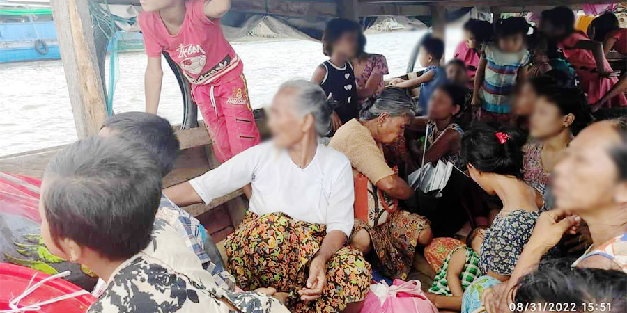 ရခိုင်နှင့် ချင်းပြည်နယ်က စစ်ဘေးရှောင်များအားကူညီရန် အခက်တွေ့နေဟု UNOCHA ထုတ်ပြန်