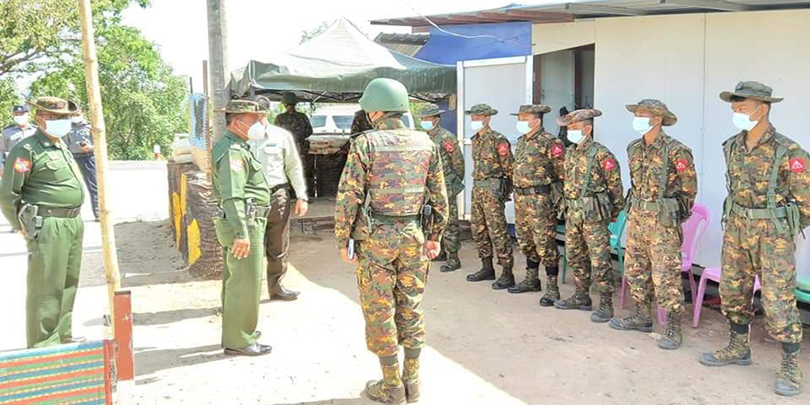 ဧရာဝတီတိုင်းက တော်လှန်ရေးတပ်ဖွဲ့ဝင် ၅ ဦး ရန်ကုန်မြို့၌ ဖမ်းဆီးခံရ