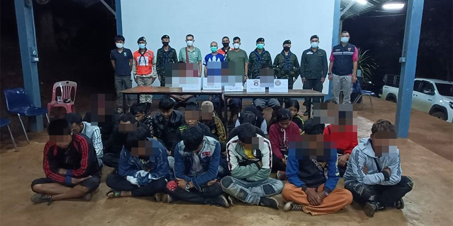 မယ်ဟောင်ဆောင်တွင် တရားမဝင် မြန်မာအလုပ်သမား ၁၆ ဦးနှင့် ပွဲစားများအား ဖမ်းဆီး