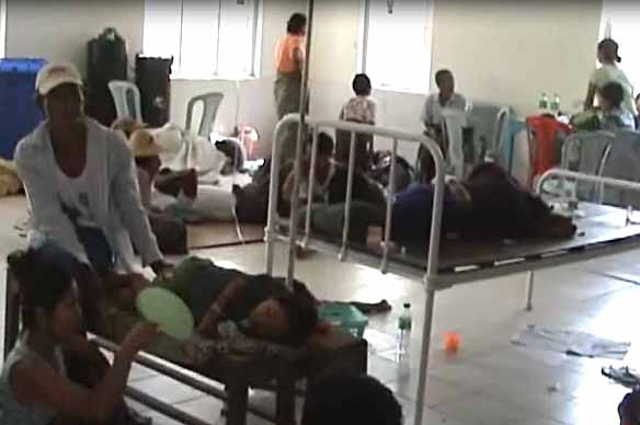 သဲကုန္းၿမိဳ႕နယ္တြင္ လူ ၂၀၀ ေက်ာ္ ၀မ္းပ်က္၀မ္းေလွ်ာျဖစ္