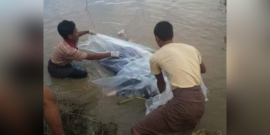 ငါးသိုင်းချောင်းတံတားပေါ်မှ ရေထဲခုန်ချသွားသည့် အမျိုးသား ၁ ဦး၏ အလောင်းပြန်တွေ့