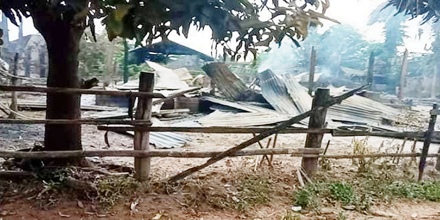 ကျွန်းလှမြို့နယ်တွင် စစ်ဘေးရှောင်ပြည်သူ ၁၀၀၀၀ ကျော်ရှိလာ