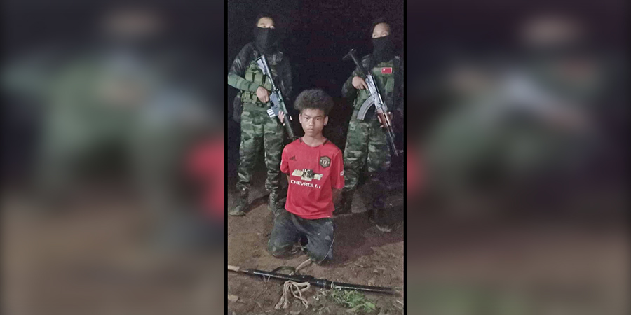 တမူးမြို့ ၌ ဓားပြဂိုဏ်းဝင် ၁ ဦးကို PDF ဖမ်းဆီး