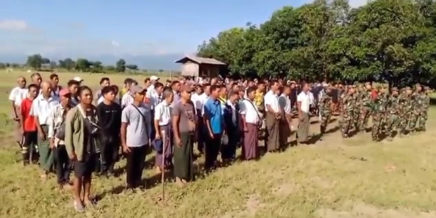 ကလေး PDF တပ်ရင်း-၁၄ သင်တန်းဆင်းပွဲနှင့် သေနတ်ပစ်ပြိုင်ပွဲ ကျင်းပ