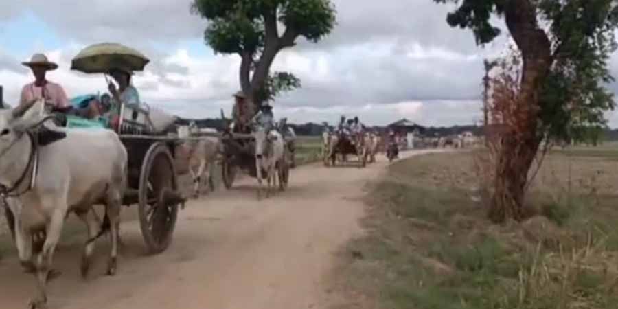 ရေလယ်ကျွန်းဒေသ မိဖုရားရွာကို စစ်ကောင်စီတပ်စစ်ကြောင်းက မီးရှို့ဖျက်ဆီး