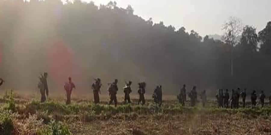 ကျောက်တော်တွင် တပ်ပြေးတဦးကို စစ်တပ်က အင်အား အလုံးအရင်းဖြင့် ရှာဖွေ