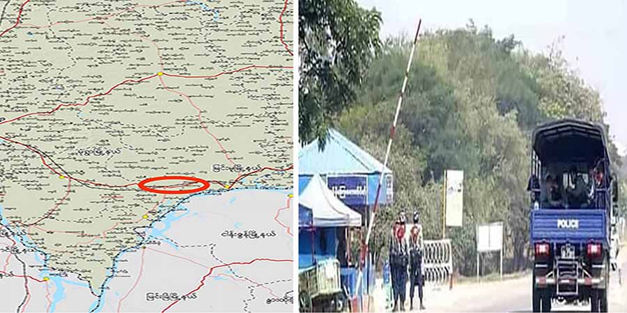 စစ်ကိုင်းတိုင်းအတွင်း တိုက်ပွဲပြင်းထန်၊ မုံရွာနှင့်ချိတ်ဆက်လမ်းများ ယာယီပိတ်