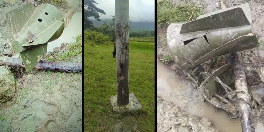 မောင်တောမြောက်ပိုင်း ကျေးရွာများအနီး စစ်ကောင်စီတပ်က နေ့စဉ် ဗုံးကြဲနေ