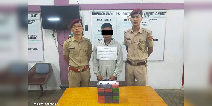 မီဇိုရမ်ပြည်နယ်တွင် မြန်မာနိုင်ငံသားတဦး ဘိန်းဖြူများနှင့်အတူ ဖမ်းဆီးခံရ