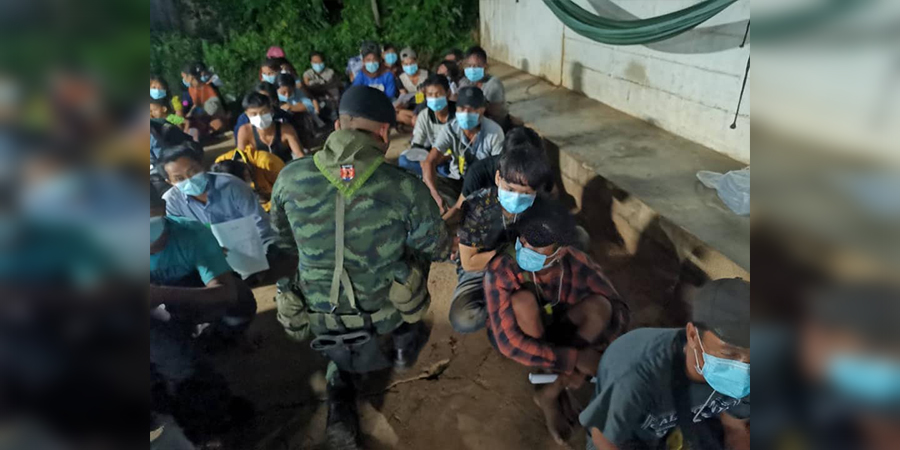 ကန်ကျနပူရီတွင် တရားမဝင် မြန်မာ ၅၉ ဦး ဖမ်းဆီးခံရ