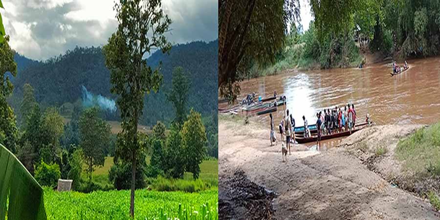 မြဝတီမြို့နယ် သေ့ဘောဘိုးရွာအနီး တိုက်ပွဲပြင်းထန်၊ ရွာသားများ ထိုင်းနိုင်ငံဘက် စစ်ဘေးရှောင်