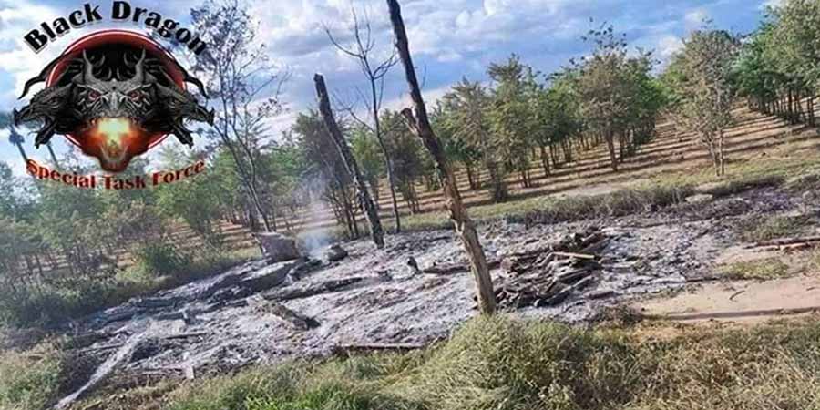 မုံရွာပြည်သူ့ကာကွယ်ရေးတပ်ဖွဲ့ ညောင်ပင်စခန်း (ခွဲ) စီးနင်းခံရ
