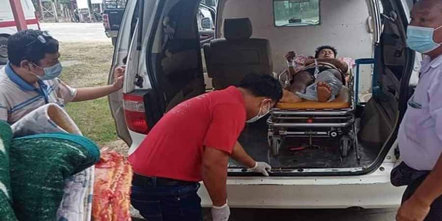 မိုးညှင်းတွင် စစ်ကောင်စီ ရဲတပ်ဖွဲ့ ပစ်ခတ်မှုကြောင့် အမျိုးသား ၁ ဦး ဒဏ်ရာရ
