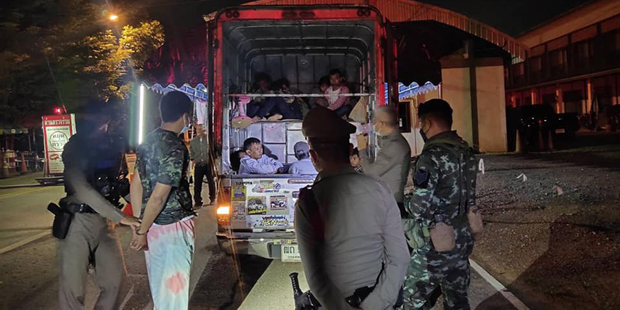 ထိုင်းသို့ တရားမဝင် ဝင်ရောက်ရန်ကြိုးစားသည့် မြန်မာများ ထပ်မံဖမ်းဆီးခံရ