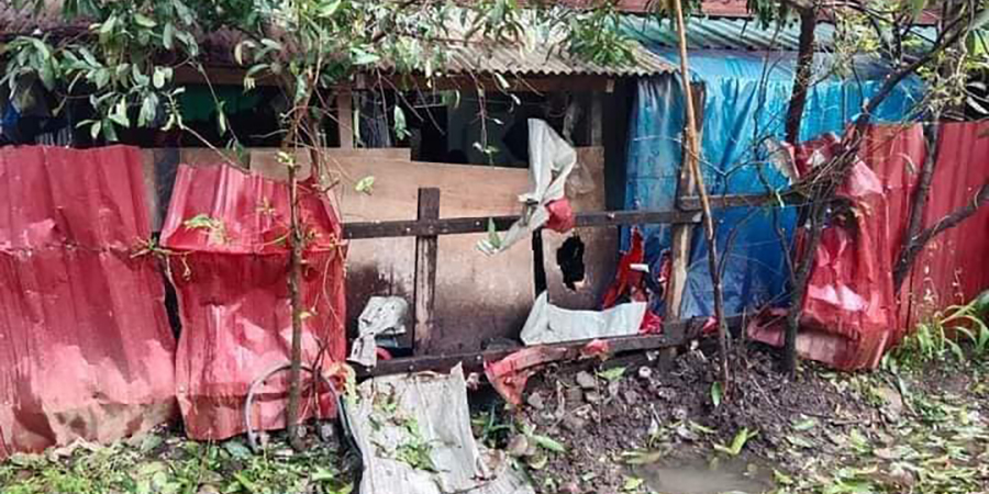 မြောက်ဦးတွင် စစ်တပ်ပစ်ခတ်မှုကြောင့် နေအိမ် ၂ လုံး ပျက်စီး၊ စစ်တွေ ဂိတ် ၂ ခု၌ လုံခြုံရေး တင်းကျပ်စစ်ဆေး