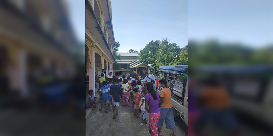 မောင်တော၌ စစ်ဘေးရှောင် ကျောင်းသူကျောင်းသား ၃၀၀ ကျော် အကူအညီလိုအပ်နေ