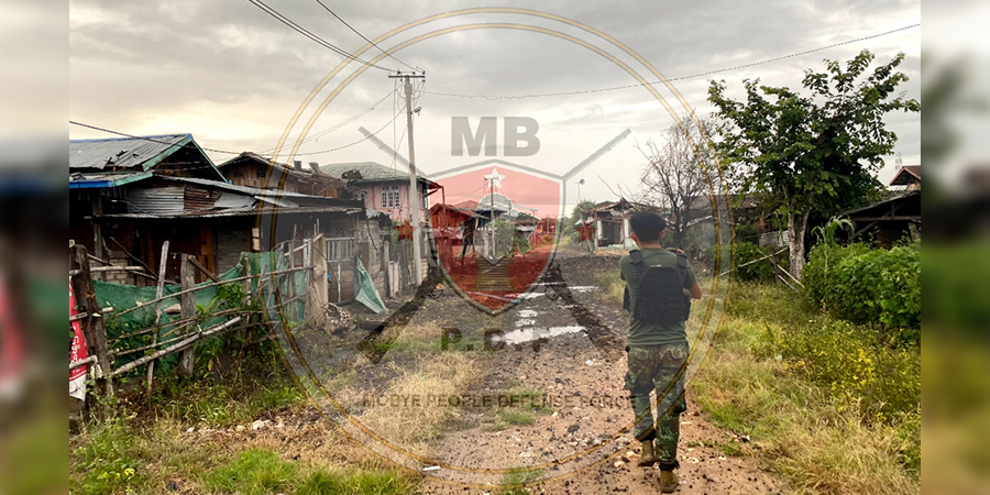 မိုးဗြဲတွင် စစ်ကောင်စီတပ်အချင်းချင်း လက်နက်ကြီးဖြင့်ပစ်မိပြီး အများအပြားထိခိုက်သေဆုံး