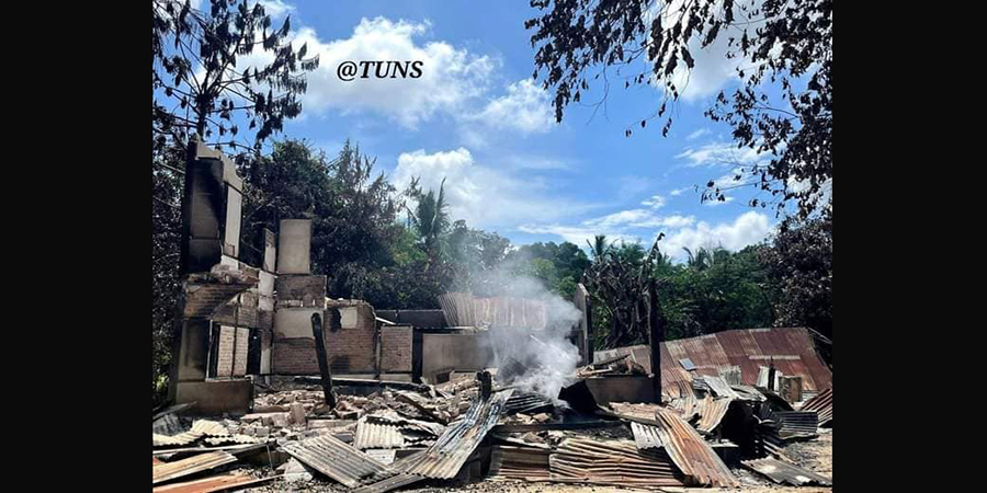 တန့်ဆည်မြို့နယ် ရွာ ၇ ရွာကို အကြမ်းဖက်စစ်ကောင်စီတပ်များ မီးရှို့