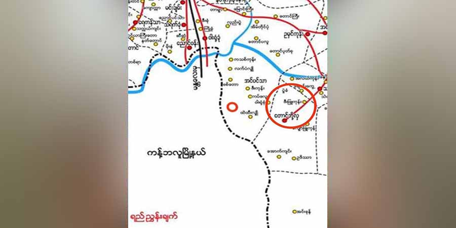 ကသာခရိုင်တွင် တိုက်ပွဲပြင်းထန်နေ၍ ပြည်သူသောင်းချီ ထွက်ပြေး၊ အင်းတော်လမ်းပိုင်းများ ယာယီပိတ်