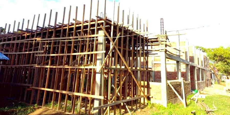 ဂျပန်လှူဒါန်းငွေဖြင့် ဆောက်လုပ်နေသည့် မောင်တောဆေးရုံပြင်ပလူနာဆောင် အချိန်မီ မပြီးစီး