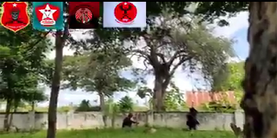အရာတော်တွင် စစ်တပ်ရိက္ခာတင်ဆောင်လာသည့်ကား ပစ်ခတ်ခံရ