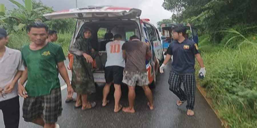 သံဖြူဇရပ်-ရေးကားလမ်းပေါ်၌  NLD ထောက်ခံသူ ၁ ဦးကို စစ်တပ်က ပစ်သတ်