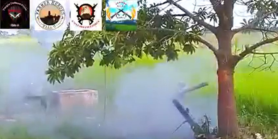 စစ်ကောင်စီတပ်အတွက် လက်နက်နှင့်ရိက္ခာပို့ မော်တော်ယာဉ်များ ပစ်ခတ်ခံရ