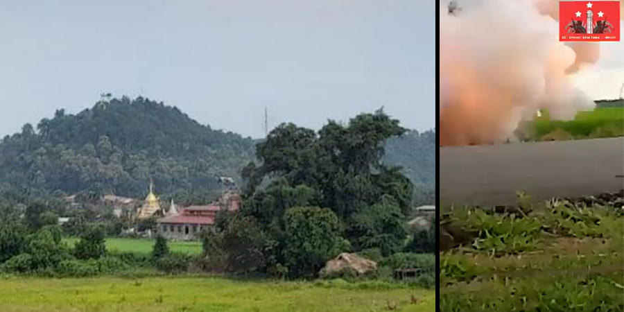 ဝက်လက်မြို့နယ်နှင့် ဗန်းမောက်မြို့နယ်တို့တွင် စစ်ကောင်စီတပ်များ တိုက်ခိုက်ခံရ
