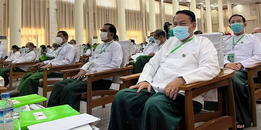 ရဲချုပ်ဟောင်း၊ လဝကဝန်ကြီးဟောင်း ဦးခင်ရီ ကြံ့ခိုင်ရေးပါတီဥက္ကဋ္ဌဖြစ်လာ