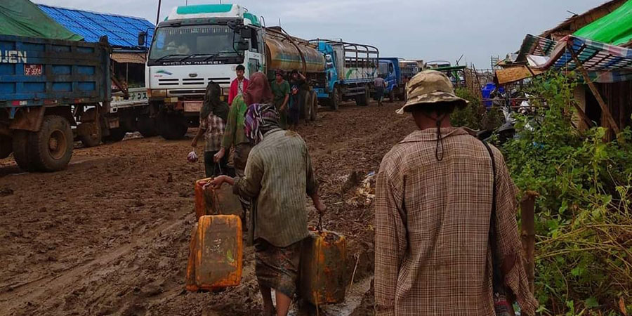 အထက်မင်းလှတွင် ရေနံမှော်တခုတွေ့ရှိသဖြင့် ဒေသခံများ အလုပ်အကိုင်အခွင့်အလမ်း အဆင်ပြေ