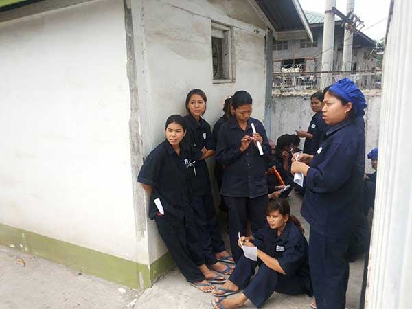 စီပီ အလုပ္သမားမ်ား အလုပ္သမားေန႔တြင္ ဆႏၵထုတ္ေဖာ္ (ဓာတ္ပုံ)