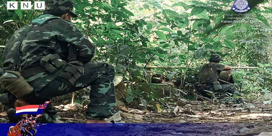 သထုံခရိုင် တိုက်ပွဲများတွင် စစ်ကောင်စီတပ်ဖွဲ့ဝင် ၅၀ နီးပါးသေဆုံး