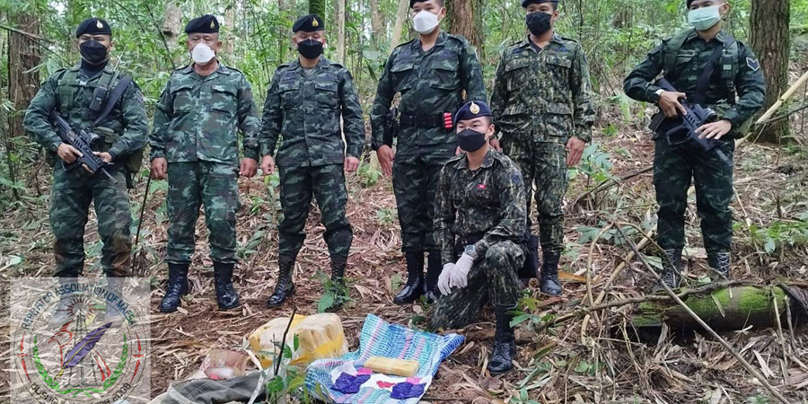 မယ်ဆိုင်တွင် မြန်မာဘက်မှ ဝင်လာသည့် စိတ်ကြွဆေးပြား ၁ သိန်းနီးပါး ဖမ်းမိ