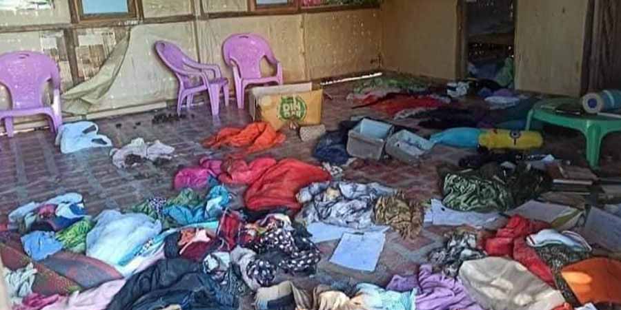 စစ်ကောင်စီတပ်က ဆင်လီရွာရှိ နေအိမ်များကိုဖျက်ဆီးပြီး အဖိုးတန်ပစ္စည်းများယူဆောင်