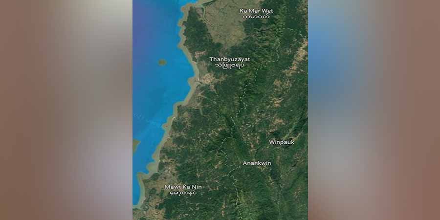 ရေး -မော်လမြိုင်ကားလမ်းပေါ်၌ စစ်ကောင်စီတပ် စီးနင်းတိုက်ခိုက်ခံရ