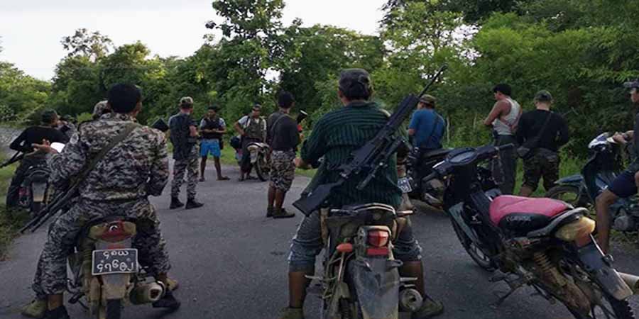 ထီးလင်းမြို့နယ်တွင် စစ်ကောင်စီတပ်စစ်ကြောင်း  မိုင်းနင်းမိ
