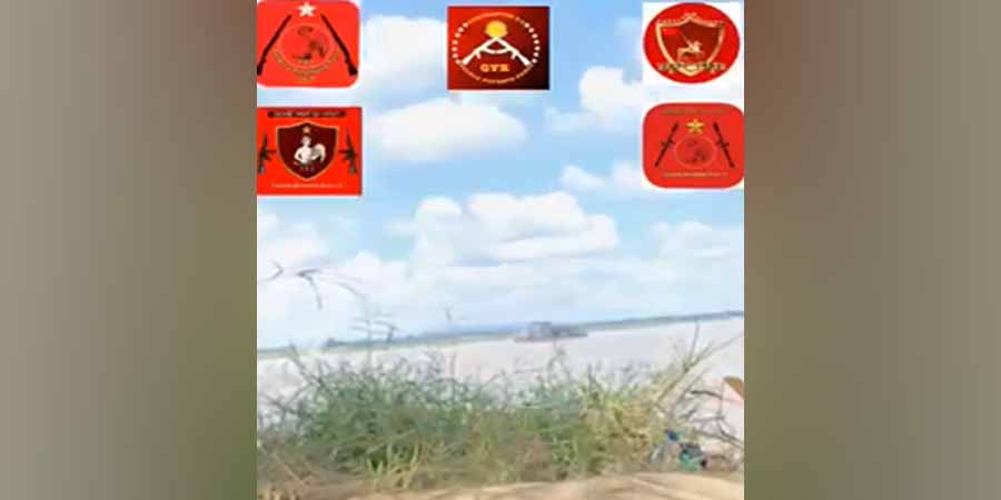 ချင်းတွင်းမြစ်ကြောင်းအတွင်း စစ်ကောင်စီတပ်ဖွဲ့ ‌‌ ရေယာဉ်တန်း တိုက်ခိုက်ခံရ