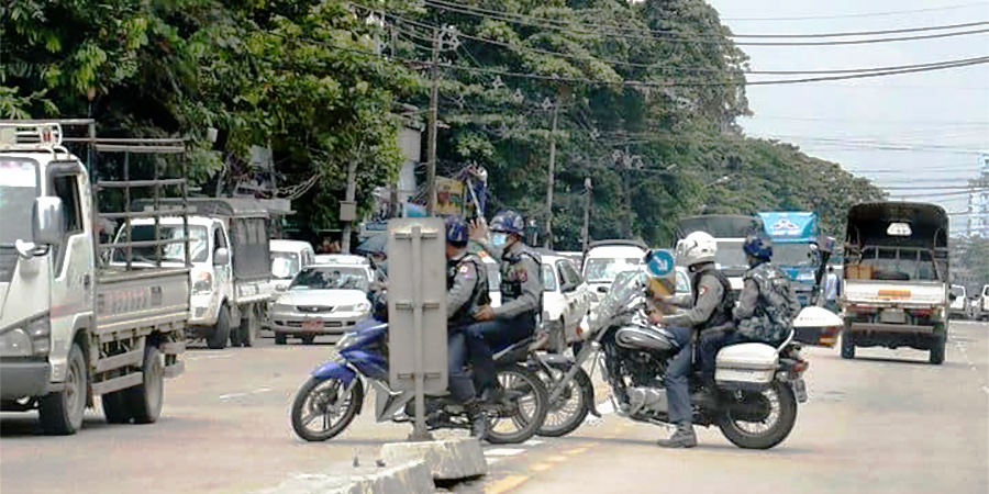 ခရမ်းမြို့နယ်တွင်း ဆိုင်ကယ်စီးခွင့် ပိတ်ပင်