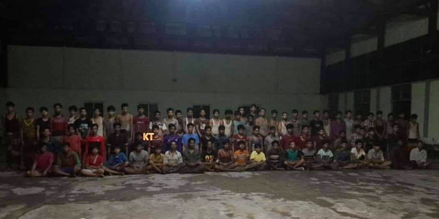 ဒဂုံမြို့သစ်အရှေ့ပိုင်းတွင် စစ်တပ်က ရိုဟင်ဂျာ ၁၀၀ ကျော်ကိုဖမ်းဆီး