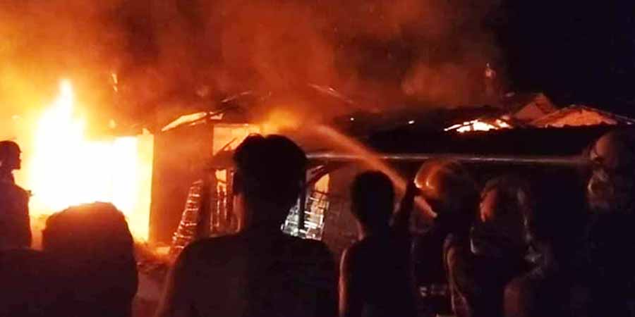 ကျောက်တော်မြို့တွင် မီးလောင်