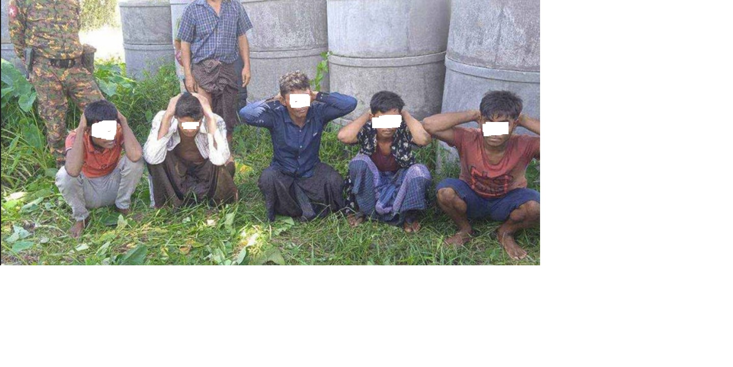 မအူပင်တွင် ကိုယ်ဝန်ဆောင်အမျိုးသမီးအပါအဝင် ရိုဟင်ဂျာ ၅၈ ဦး ဖမ်းဆီးခံရ