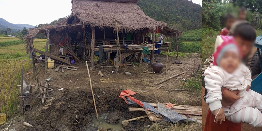 စစ်ကောင်စီတပ်၏ ပစ်ခတ်မှုကြောင့် ၆ လသားအရွယ် ကလေးငယ်၏ မိဘနှစ်ပါးစလုံး သေဆုံး