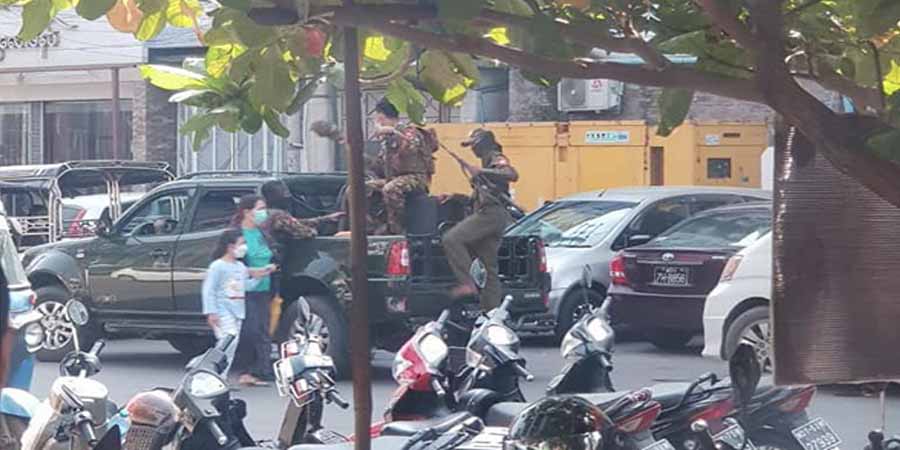 မန္တလေးတွင် စစ်ကောင်စီ လှည့်ကင်းကား ၁ စီး ဗုံးခွဲတိုက်ခိုက်ခံရ