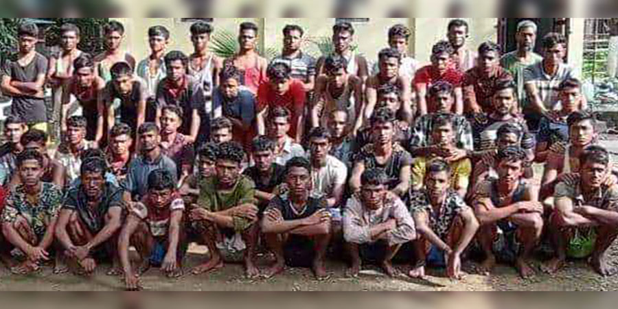 အမာမြို့တွင် စက်လှေမှောက်ပြီး ရိုဟင်ဂျာအယောက် ၆၀ ဖမ်းဆီးခံရ၊ ၂၀ ကျော်ပျောက်ဆုံးနေ