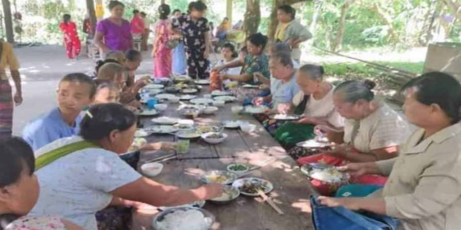 မိုးမောက် စစ်ရှောင်ပြည်သူ  ၁၀၀၀  ကျော်  ရိက္ခာနှင့် ဆေးဝါးအကူအညီလိုအပ်