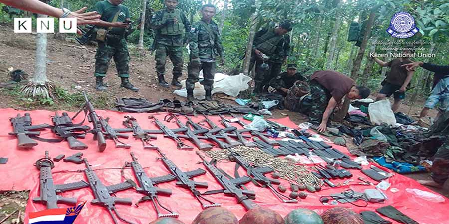 ကေအန်ယူနယ်မြေတွင် စစ်ကောင်စီတပ်သား ၄ ဦးအလင်းဝင်၊ ၃၂ ဦး လက်နက်ချ အဖမ်းခံ